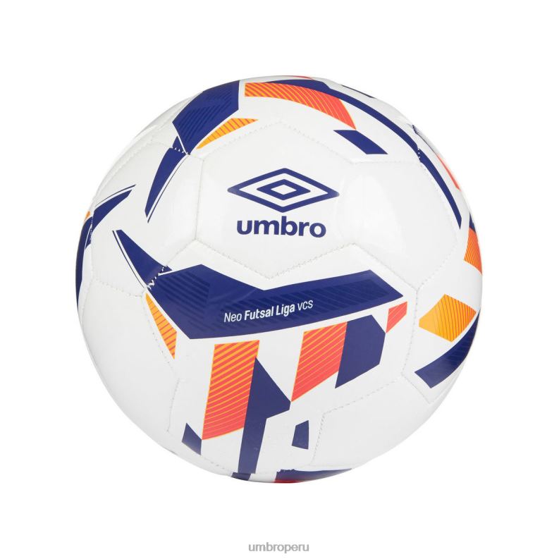 liga neofútsal unisexo accesorios 64RRH356 Umbro blanco/azul espectro/caléndula brillante/té