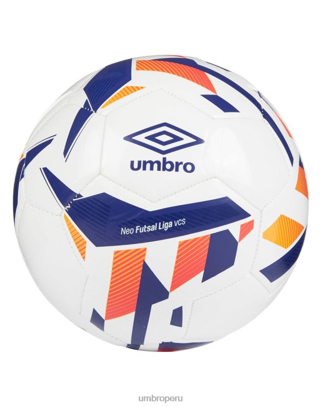 liga neofútsal unisexo accesorios 64RRH365 Umbro blanco/azul espectro/caléndula brillante/té