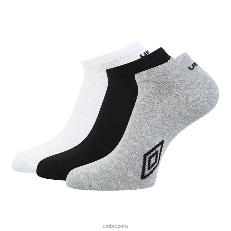 paquete de 3 calcetines deportivos con forro hombres accesorios 64RRH263 Umbro mezcla
