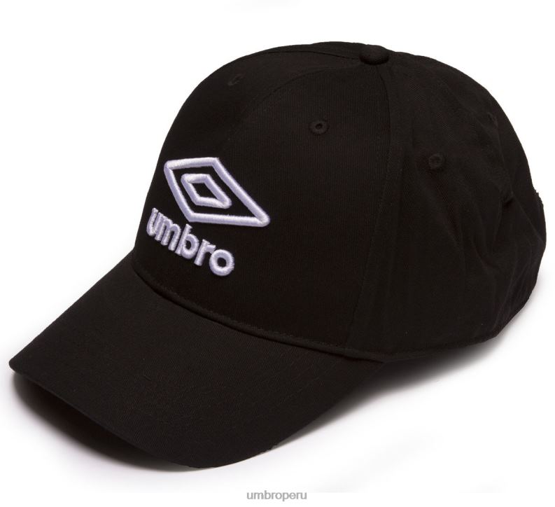 gorra con logo hombres accesorios 64RRH286 Umbro blanco negro