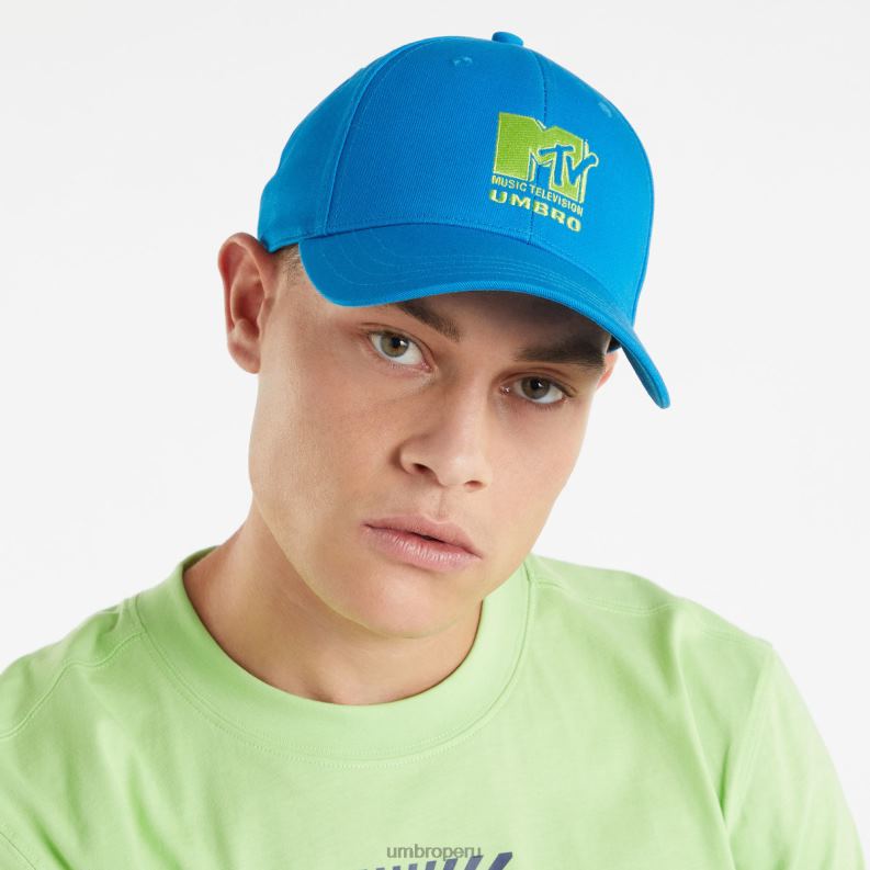 gorra mtv hombres accesorios 64RRH268 Umbro malibu azul