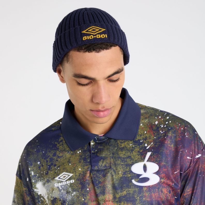 gorro de pescador gio goi hombres accesorios 64RRH266 Umbro azul patriota/mostaza picante