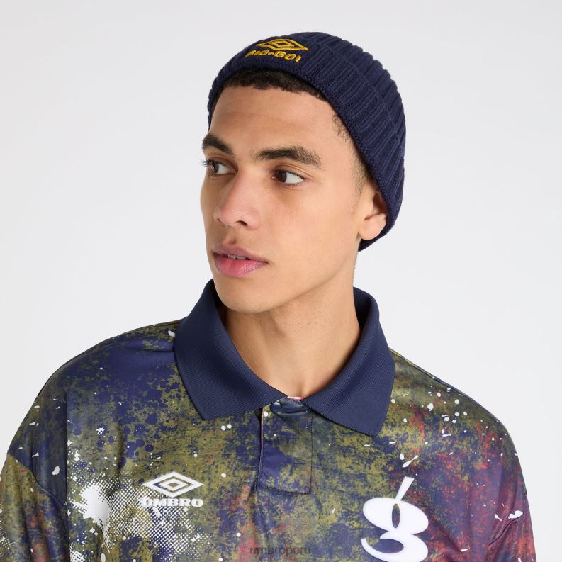 gorro de pescador gio goi hombres accesorios 64RRH266 Umbro azul patriota/mostaza picante