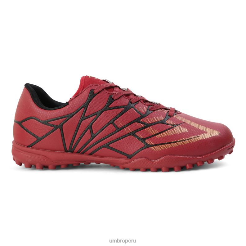 club velocita alquimista tf hombres calzado 64RRH298 Umbro ruibarbo/ámbar dorado/negro