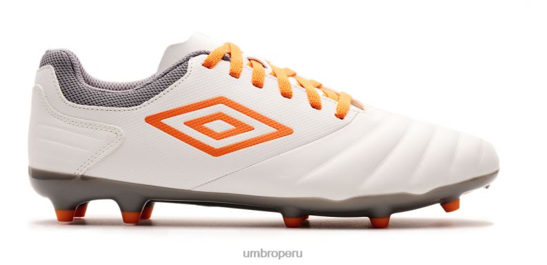 tocco club fg hombres calzado 64RRH307 Umbro blanco/zanahoria/gris escarcha