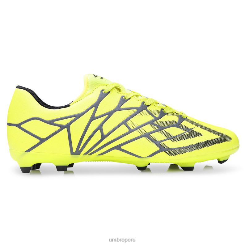 velocita alquimista club fg hombres calzado 64RRH299 Umbro lima/negro/periscopio