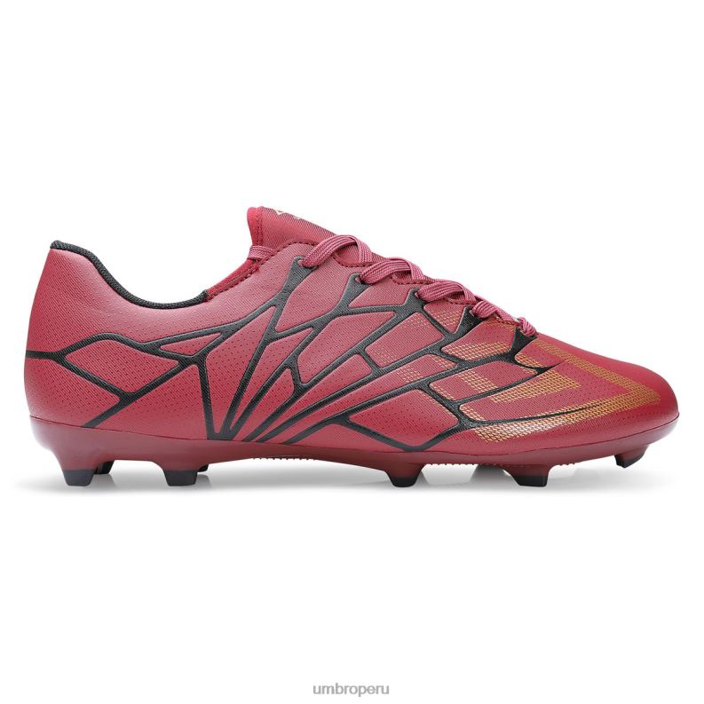 velocita alquimista club fg hombres calzado 64RRH301 Umbro ruibarbo/ámbar dorado/negro
