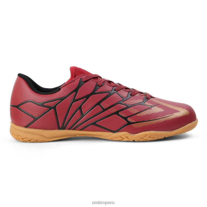 velocita alquimista club ic hombres calzado 64RRH294 Umbro ruibarbo/ámbar dorado/negro