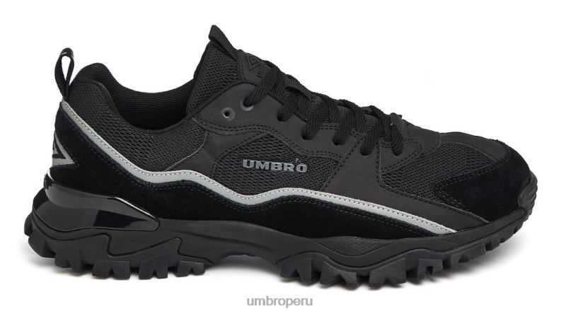 abultado hombres calzado 64RRH318 Umbro negro/carbono/gris neutro