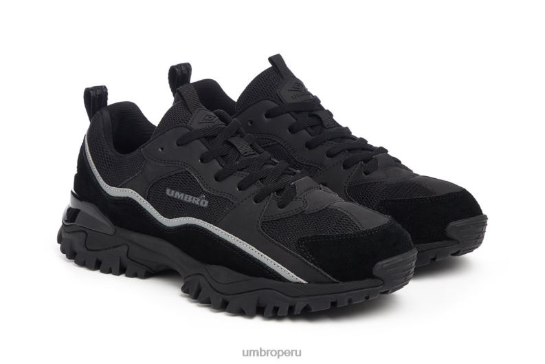 abultado hombres calzado 64RRH318 Umbro negro/carbono/gris neutro