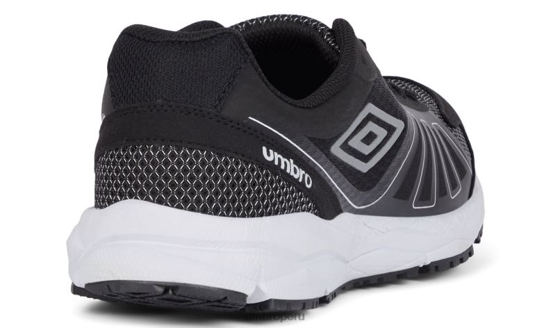 corredor profesional hombres calzado 64RRH321 Umbro negro/metálico/blanco