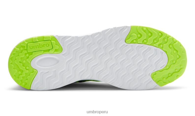 entrenador índigo hombres calzado 64RRH320 Umbro verde neón/negro