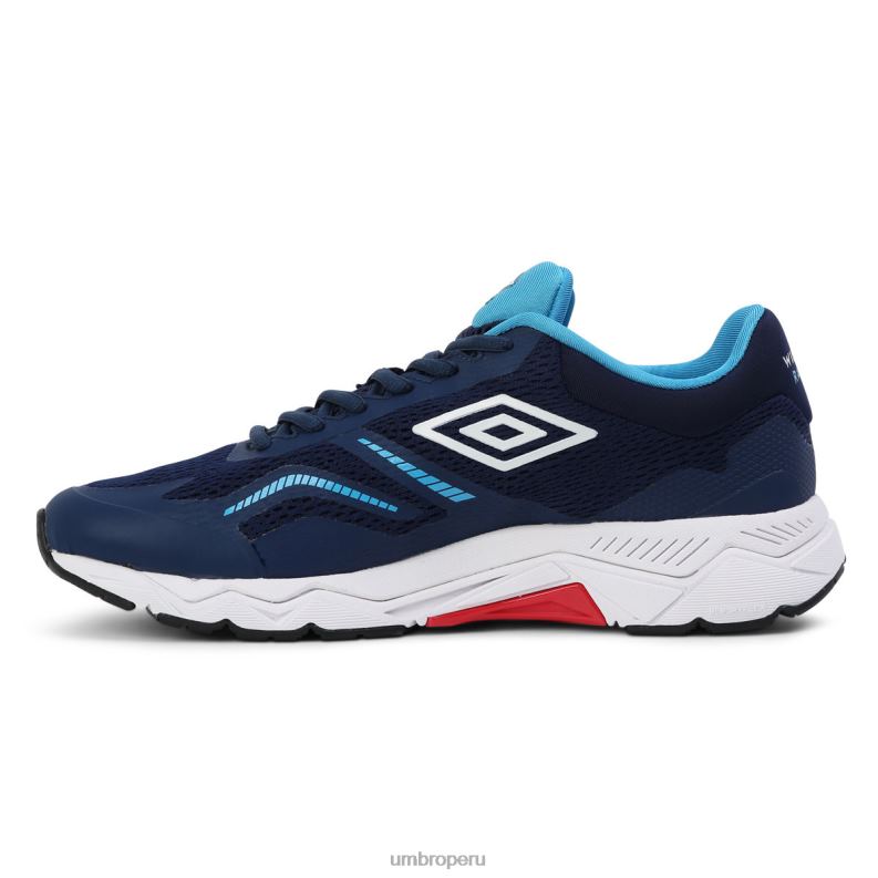 zapatillas williams impulsa hombres calzado 64RRH333 Umbro azul oxford/blanco/azul eléctrico