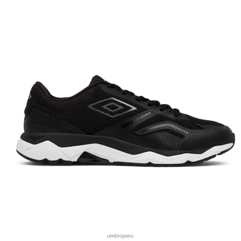 zapato para correr impulsa hombres calzado 64RRH332 Umbro negro/reflectante