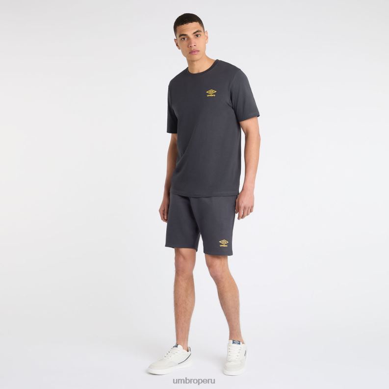 jogging central corto hombres ropa 64RRH211 Umbro azul colegial/naranja intenso