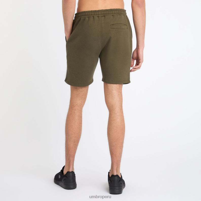 jogging central corto hombres ropa 64RRH212 Umbro noche del bosque/negro