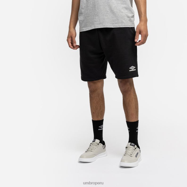 jogging diamante corto hombres ropa 64RRH220 Umbro negro/roca lunar