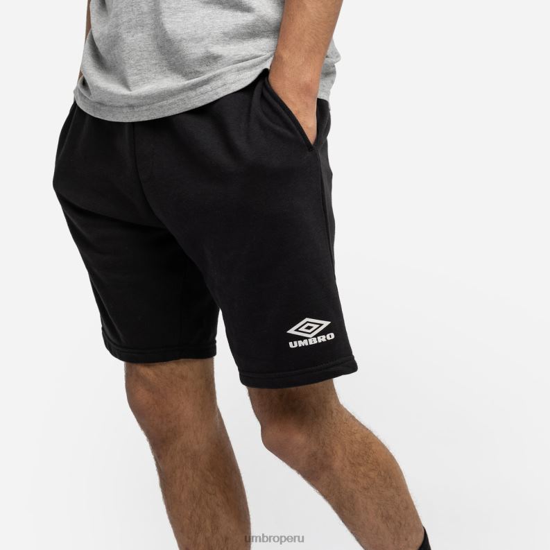 jogging diamante corto hombres ropa 64RRH220 Umbro negro/roca lunar