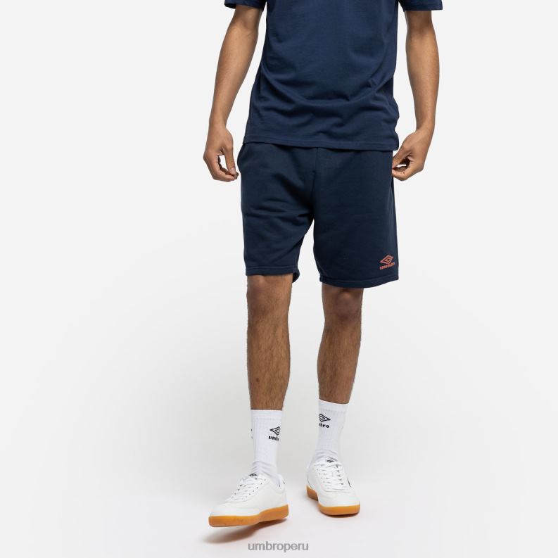 jogging diamante corto hombres ropa 64RRH221 Umbro humor índigo/salsa picante