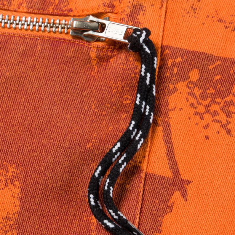 pantalones cortos aries pro 64 hombres ropa 64RRH193 Umbro morado/naranja/negro