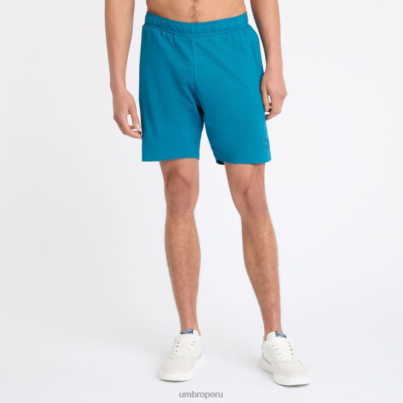 pantalones cortos de piqué estilo deportivo hombres ropa 64RRH217 Umbro azul de lyon