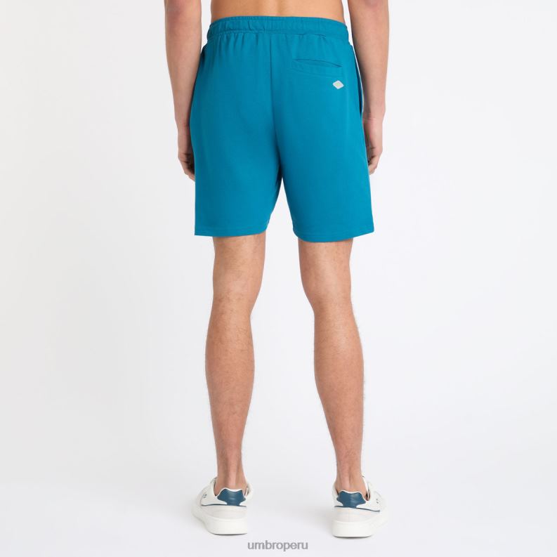 pantalones cortos de piqué estilo deportivo hombres ropa 64RRH217 Umbro azul de lyon