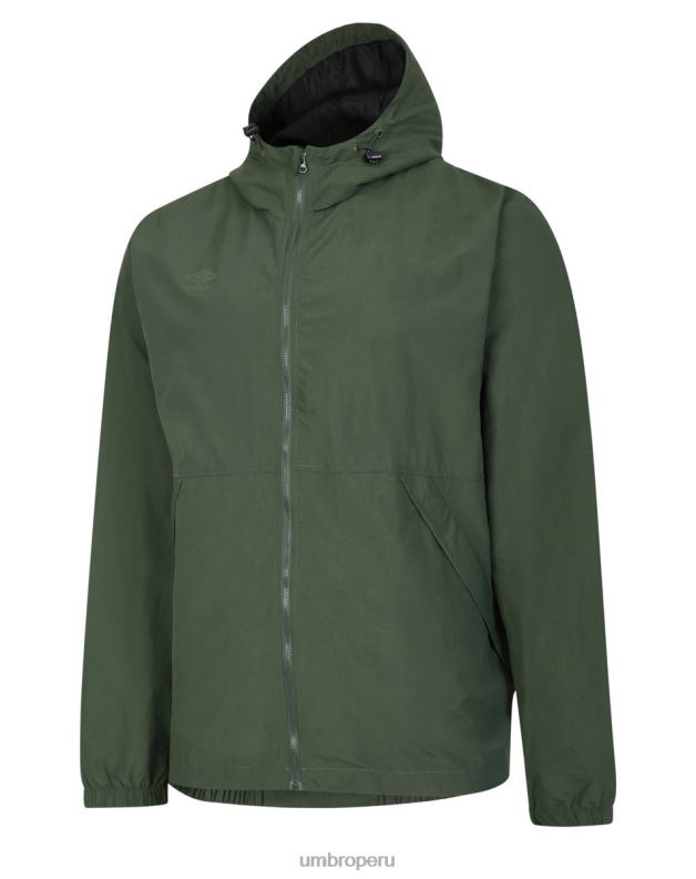 anorak hombres ropa 64RRH248 Umbro kombu verde/ciprés