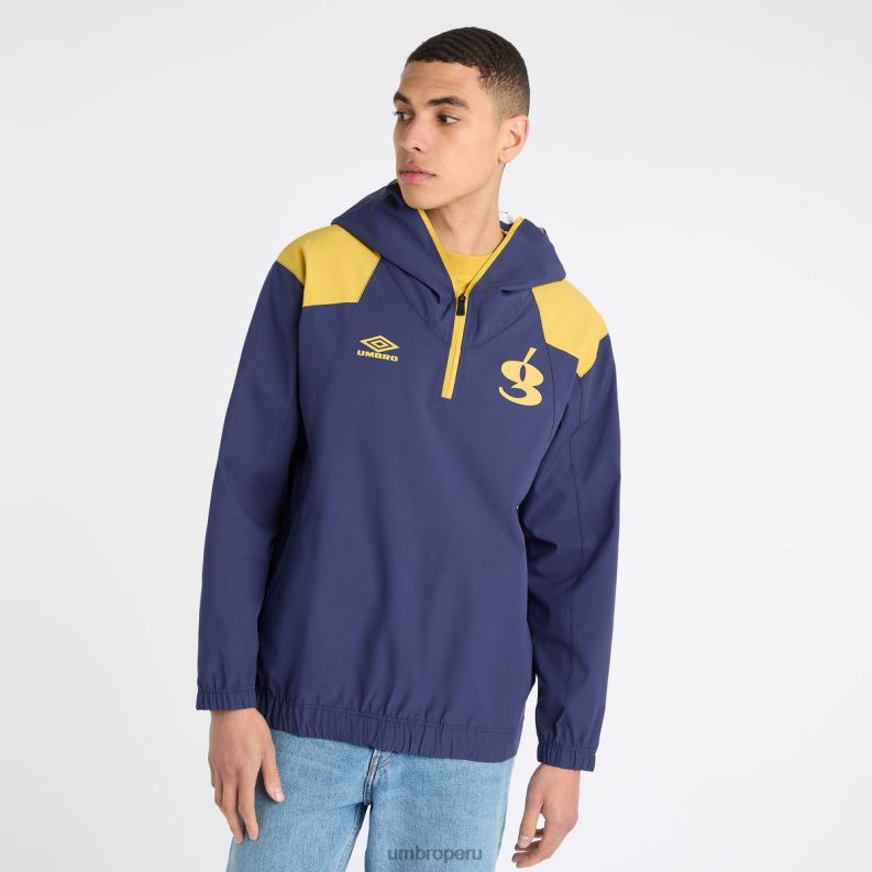 bata náutica gio goi hombres ropa 64RRH237 Umbro azul patriota/mostaza picante