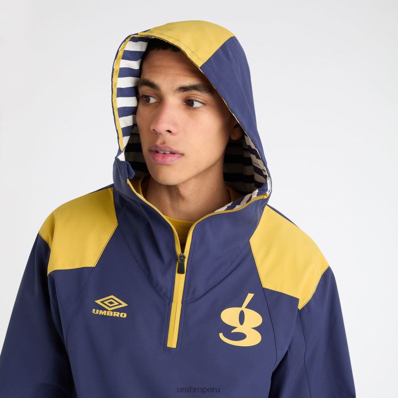 bata náutica gio goi hombres ropa 64RRH237 Umbro azul patriota/mostaza picante