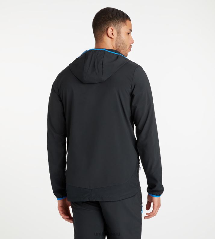 chaqueta de ducha de entrenamiento hombres ropa 64RRH240 Umbro negro