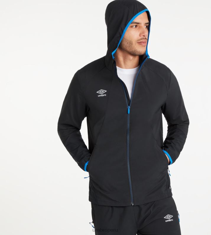 chaqueta de ducha de entrenamiento hombres ropa 64RRH240 Umbro negro