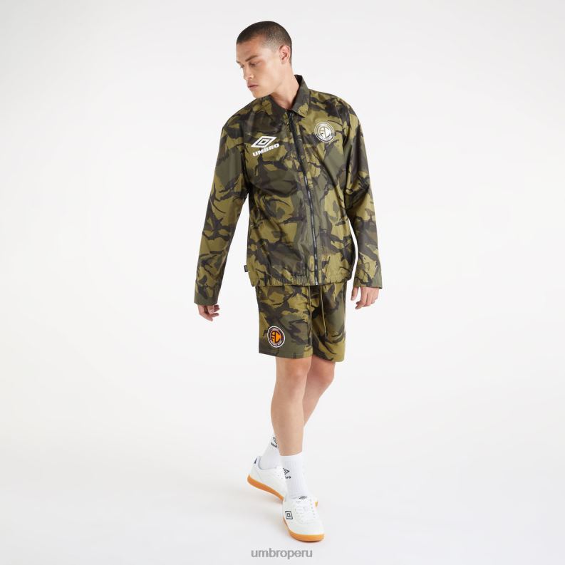 chaqueta de entrenador adicto f.c hombres ropa 64RRH250 Umbro terreno