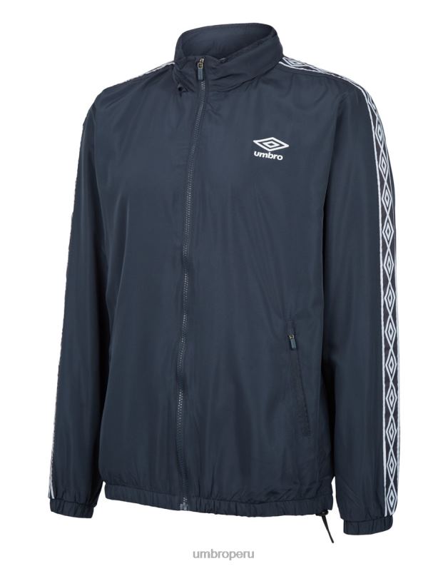 chaqueta impermeable ligera de estilo activo hombres ropa 64RRH242 Umbro tinta china/blanco