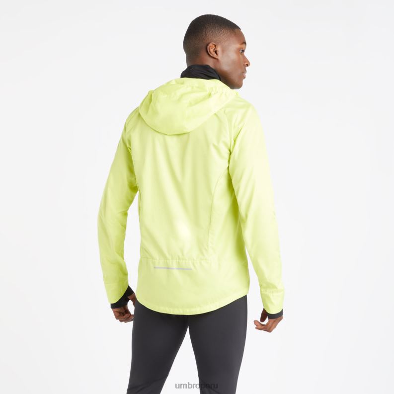 chaqueta ligera de entrenamiento profesional elite hombres ropa 64RRH236 Umbro limonada