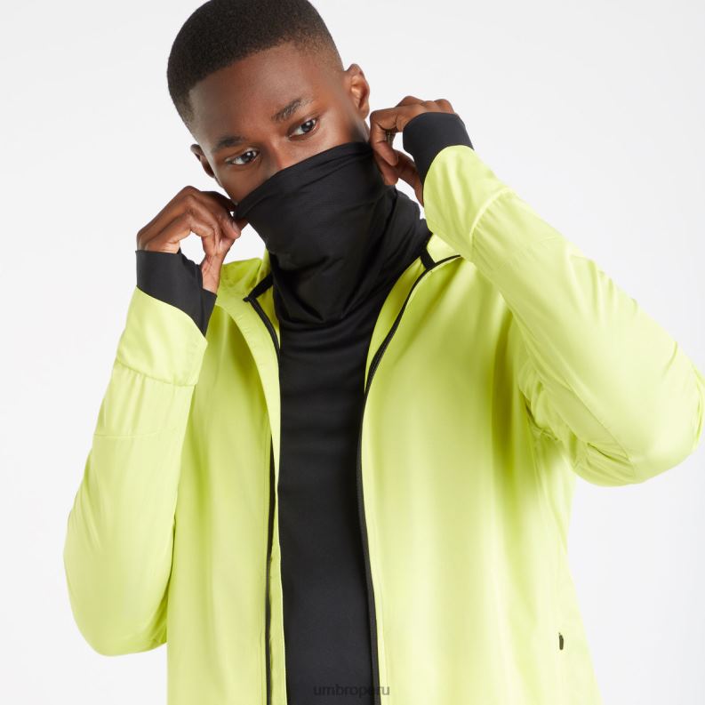 chaqueta ligera de entrenamiento profesional elite hombres ropa 64RRH236 Umbro limonada