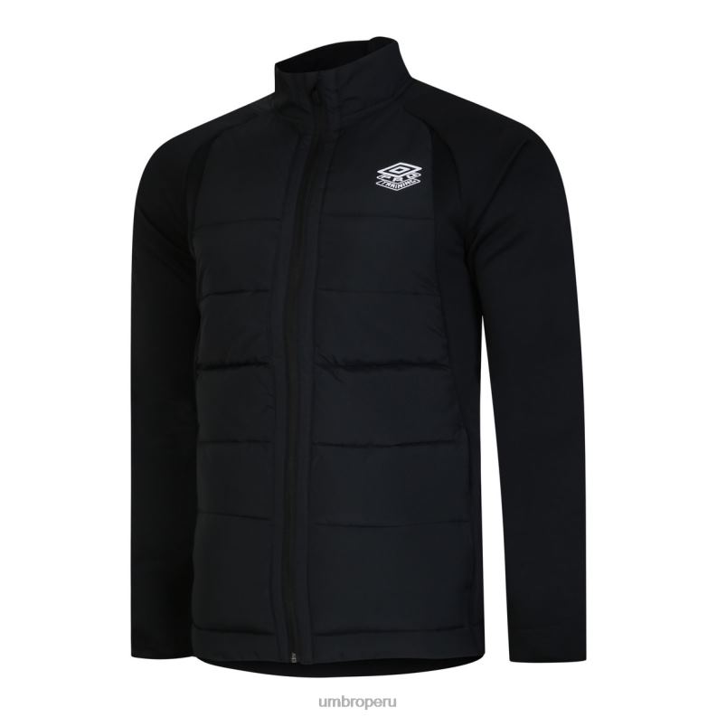 chaqueta térmica de entrenamiento profesional hombres ropa 64RRH239 Umbro negro