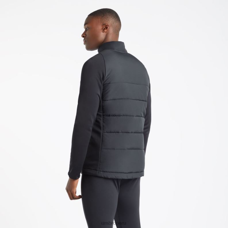 chaqueta térmica de entrenamiento profesional hombres ropa 64RRH239 Umbro negro
