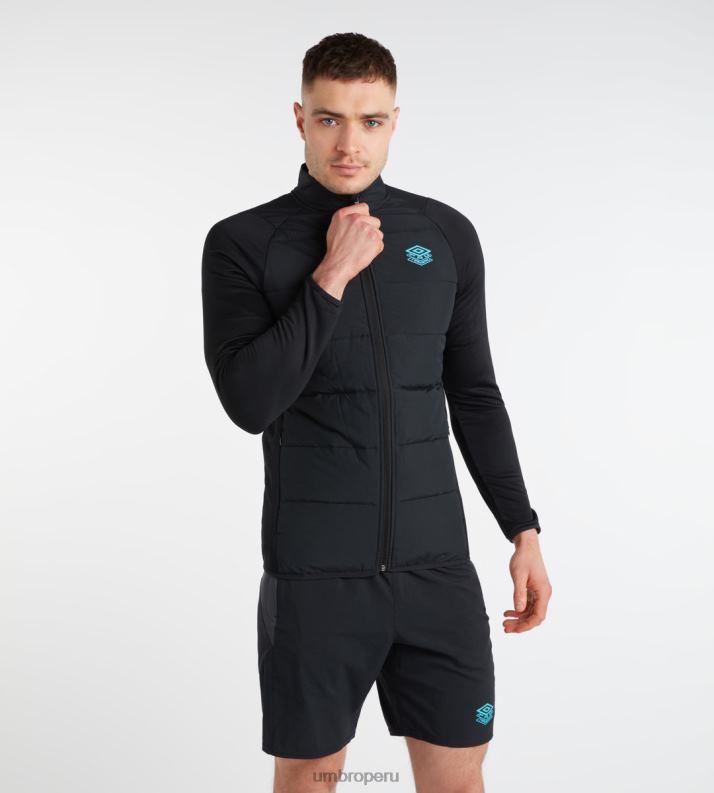 chaqueta térmica ptf hombres ropa 64RRH241 Umbro negro