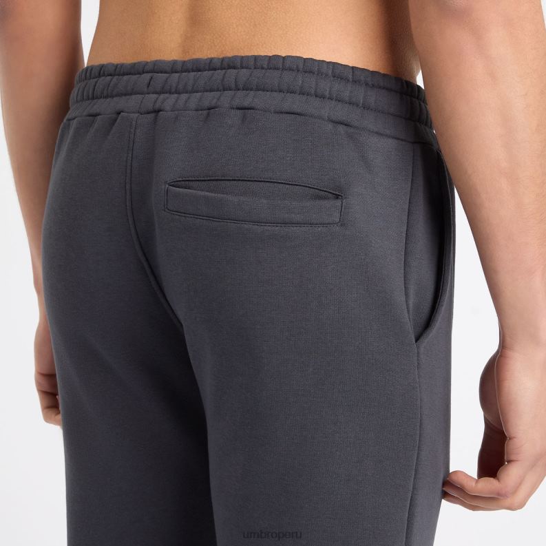 joggers ajustados centrales hombres ropa 64RRH177 Umbro azul colegial/naranja intenso