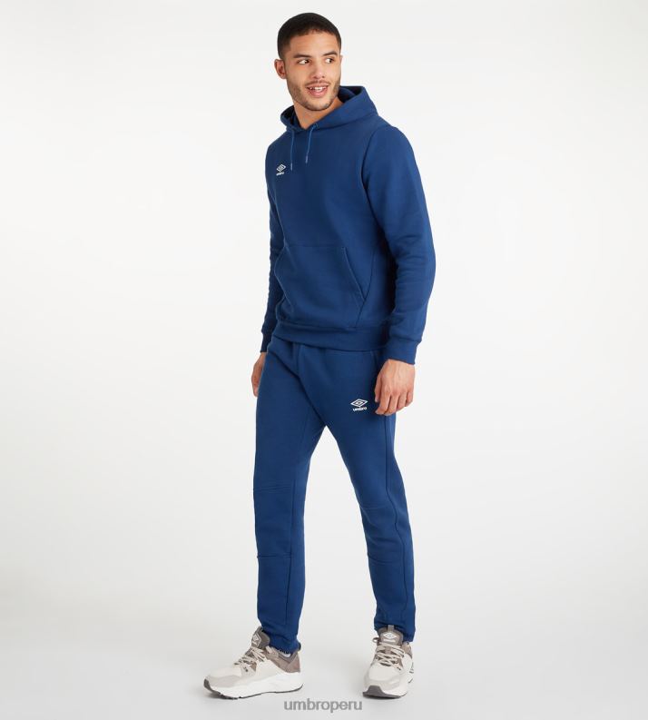 jogging club de ocio hombres ropa 64RRH168 Umbro dos azul marino/blanco