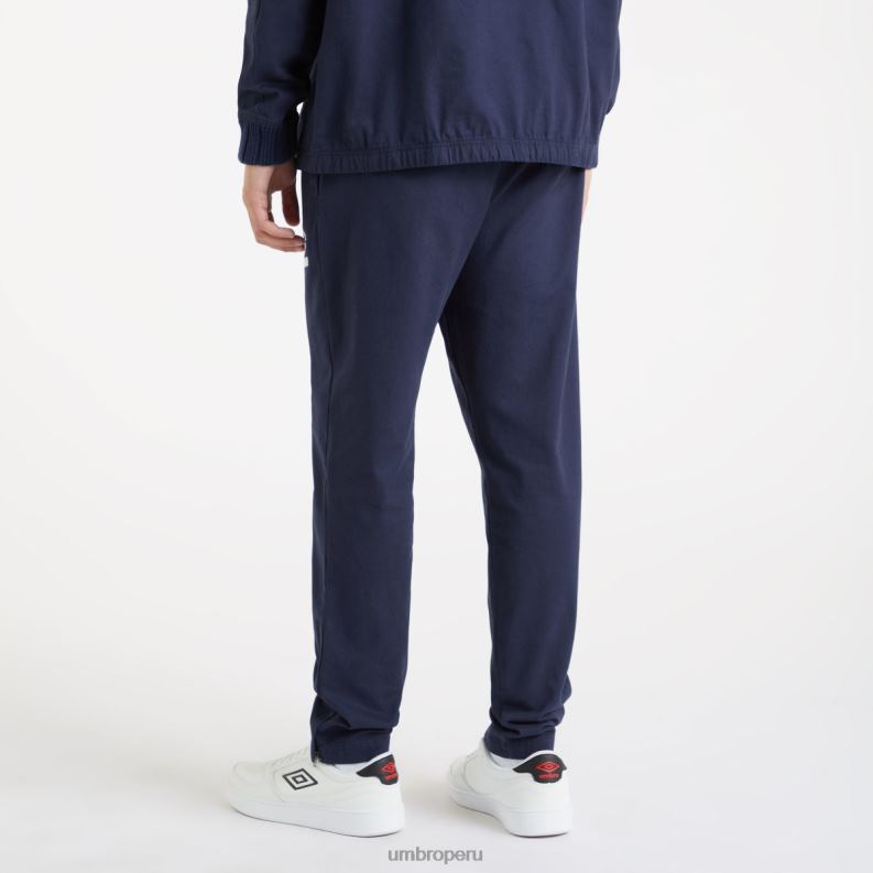 pantalón de perforación hombres ropa 64RRH165 Umbro azul marino oscuro