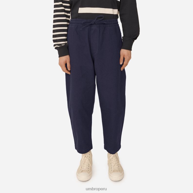 pantalones de calentamiento ymc hombres ropa 64RRH187 Umbro chaqueta azul marino