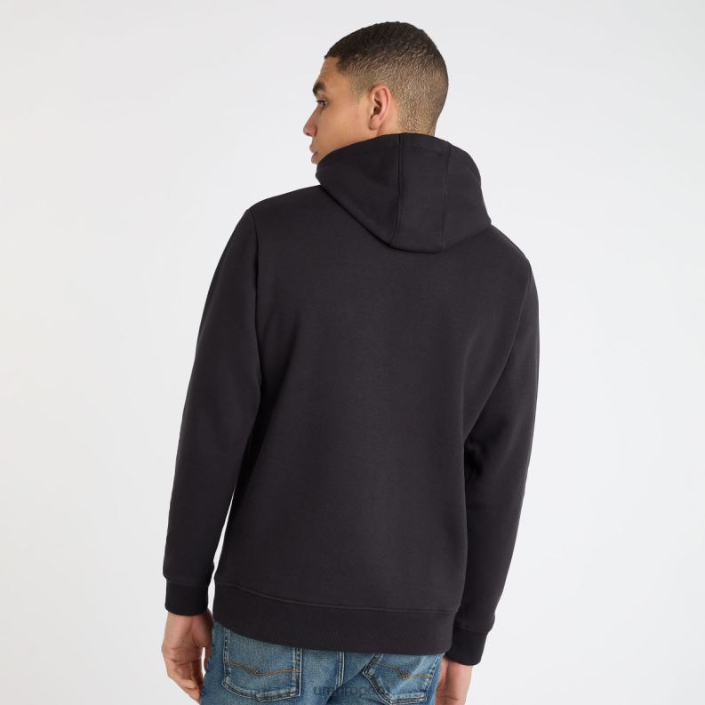 capó central hombres ropa 64RRH118 Umbro negro/encanto