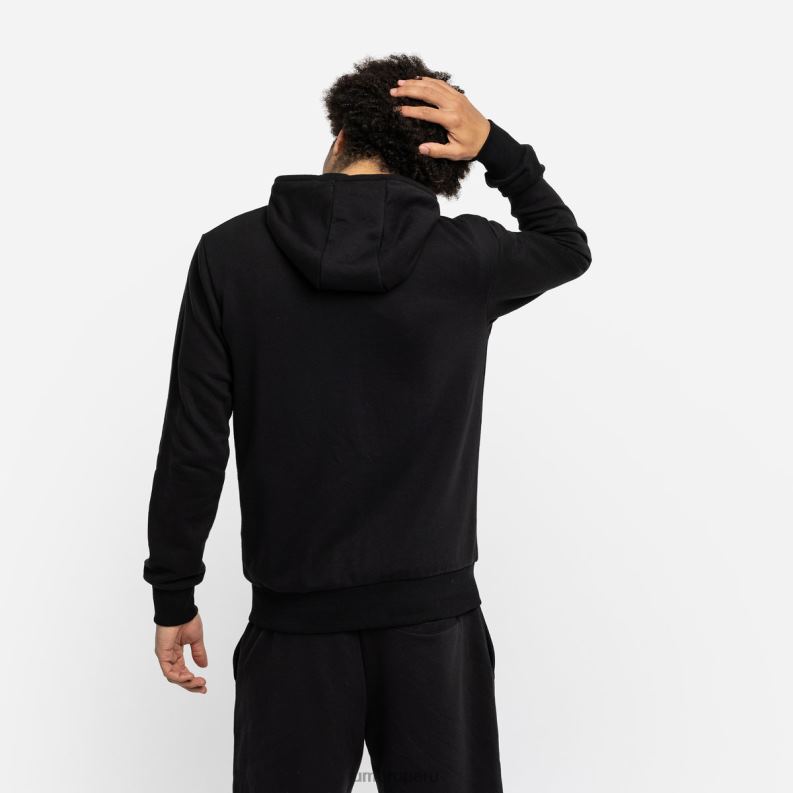 capucha de diamante zt hombres ropa 64RRH142 Umbro negro/roca lunar