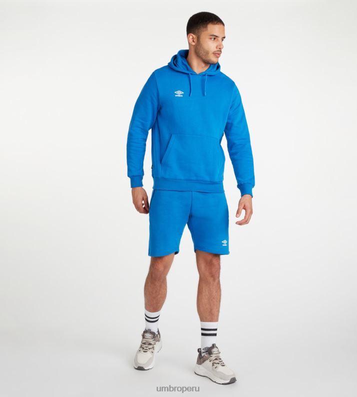 club de ocio con capucha hombres ropa 64RRH132 Umbro dos real/blanco