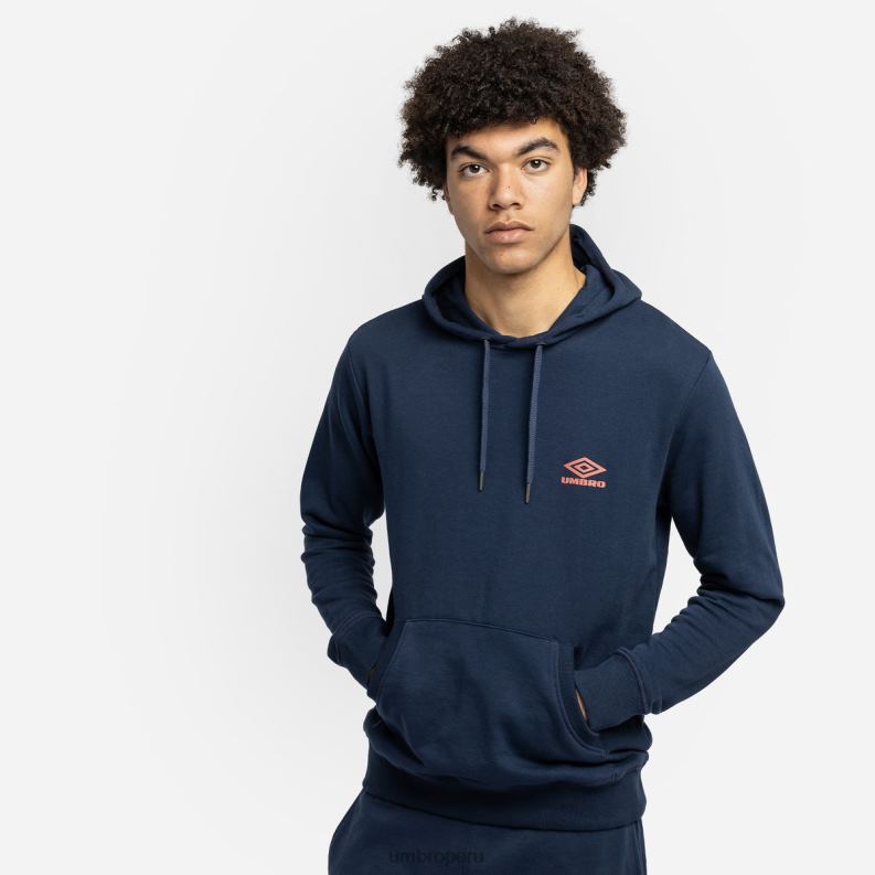 diamante oh capucha hombres ropa 64RRH154 Umbro humor índigo/salsa picante