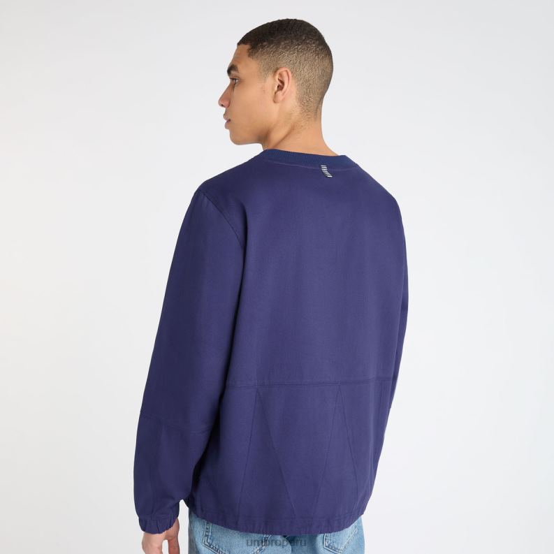 gio goi taladro sudor hombres ropa 64RRH127 Umbro patriota azul