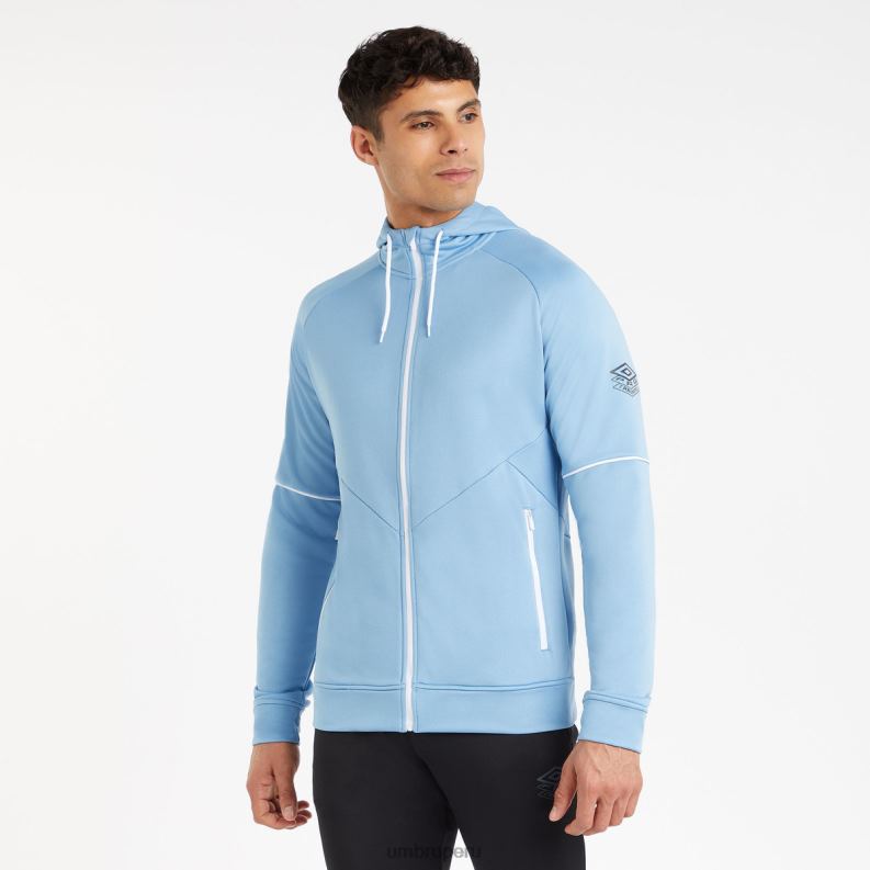 sudadera con capucha pro entrenamiento fz hombres ropa 64RRH100 Umbro atractivo/blanco brillante