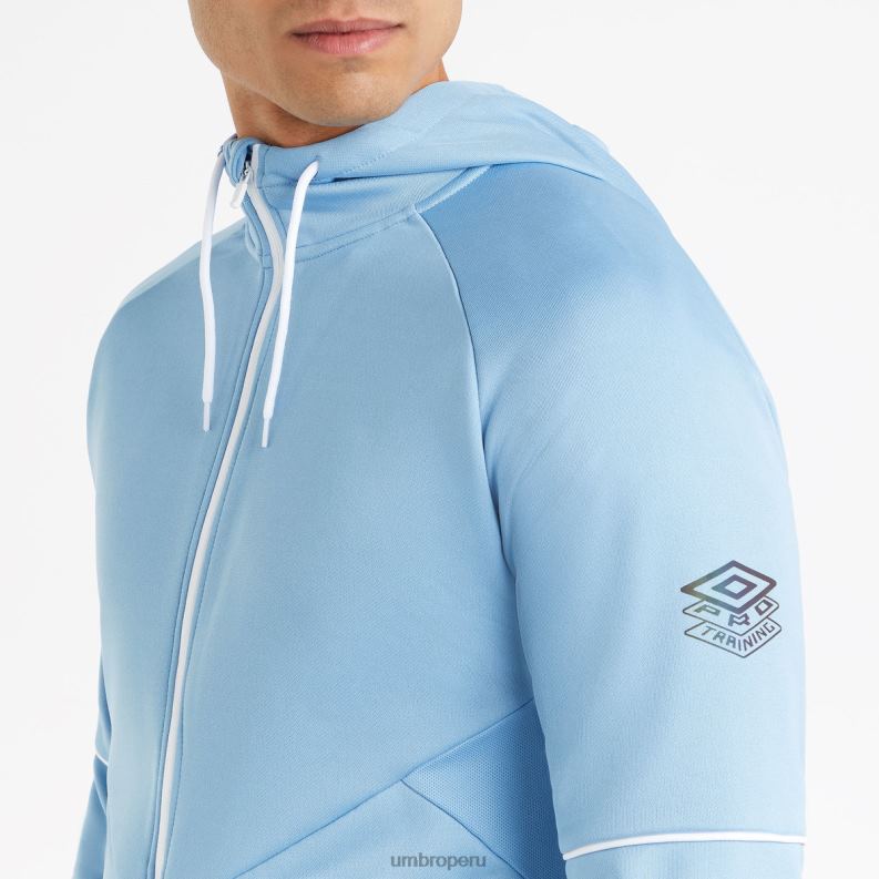 sudadera con capucha pro entrenamiento fz hombres ropa 64RRH100 Umbro atractivo/blanco brillante