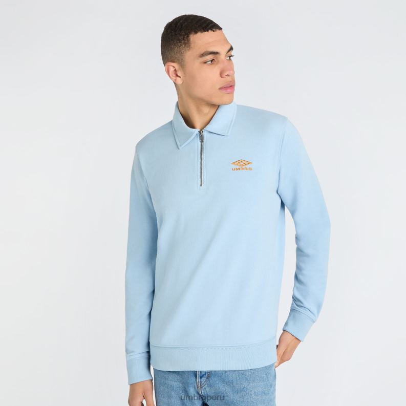 sudadera polo hombres ropa 64RRH104 Umbro caída del ángel / naranja ardiente